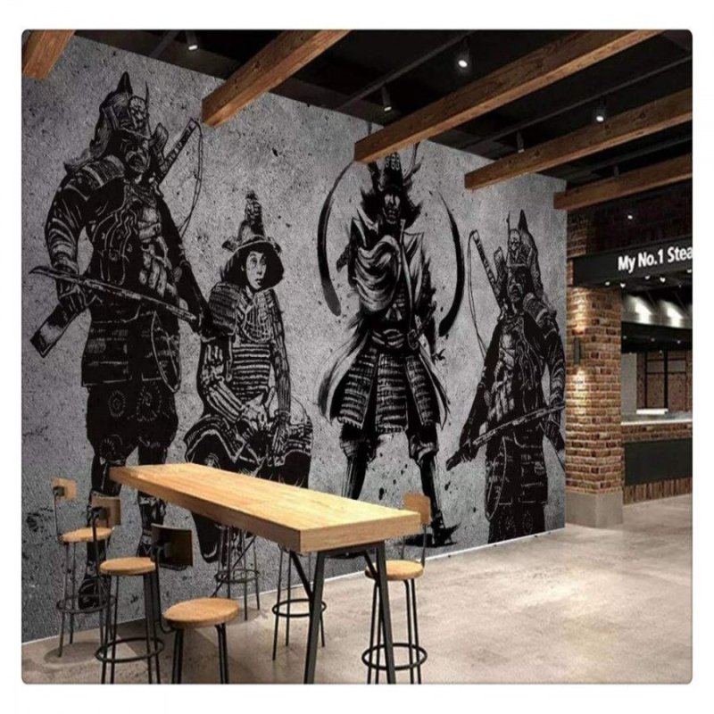 Picture on the wall samurai