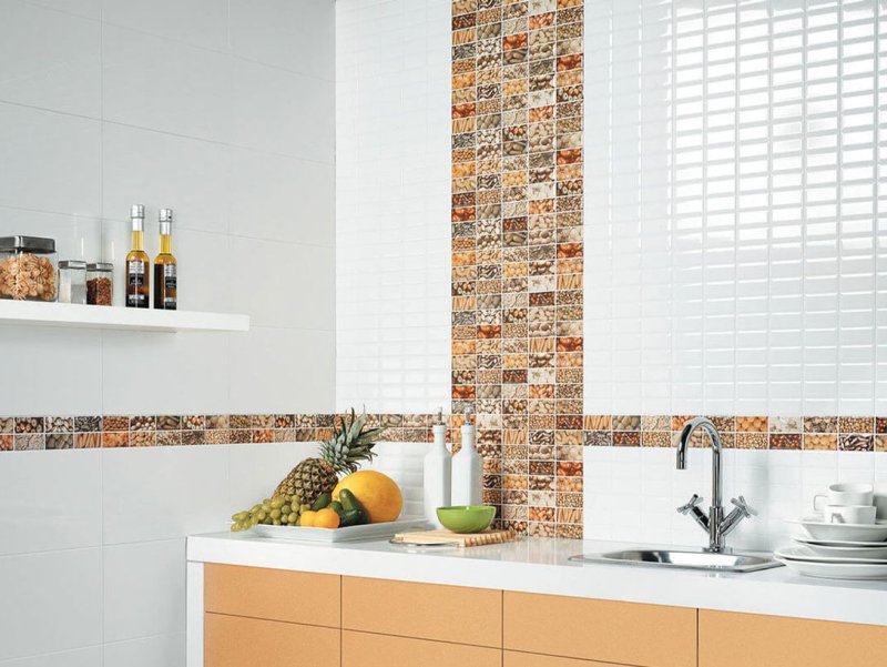 Ceramic tile for kitchen