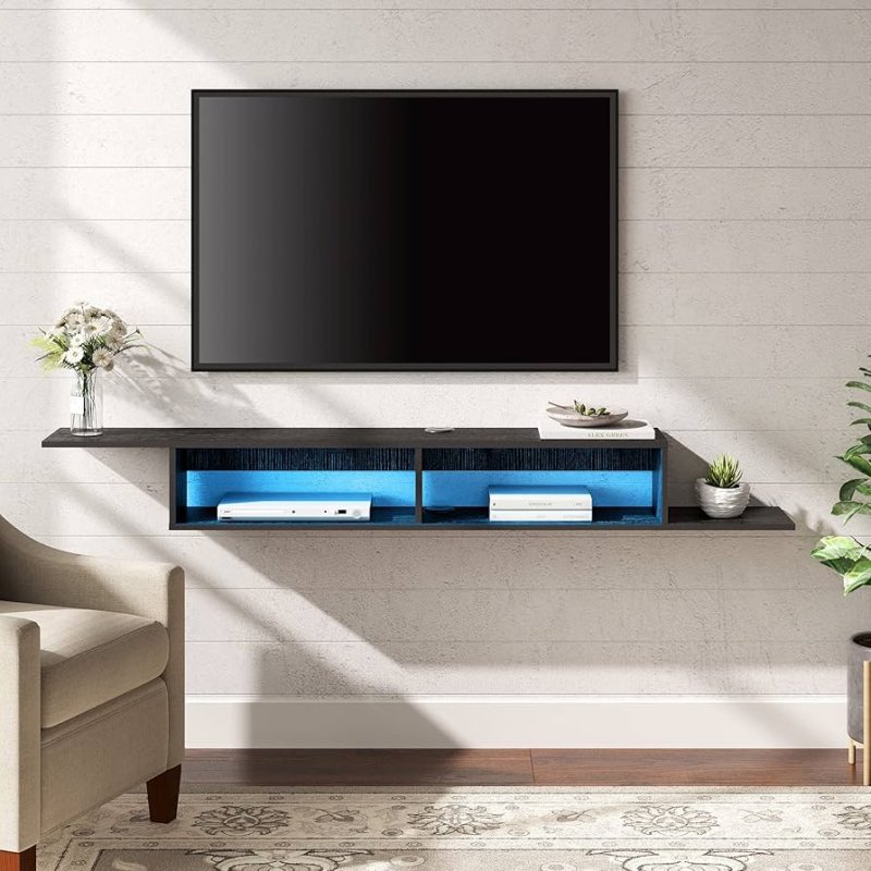 Hanging shelf for TV