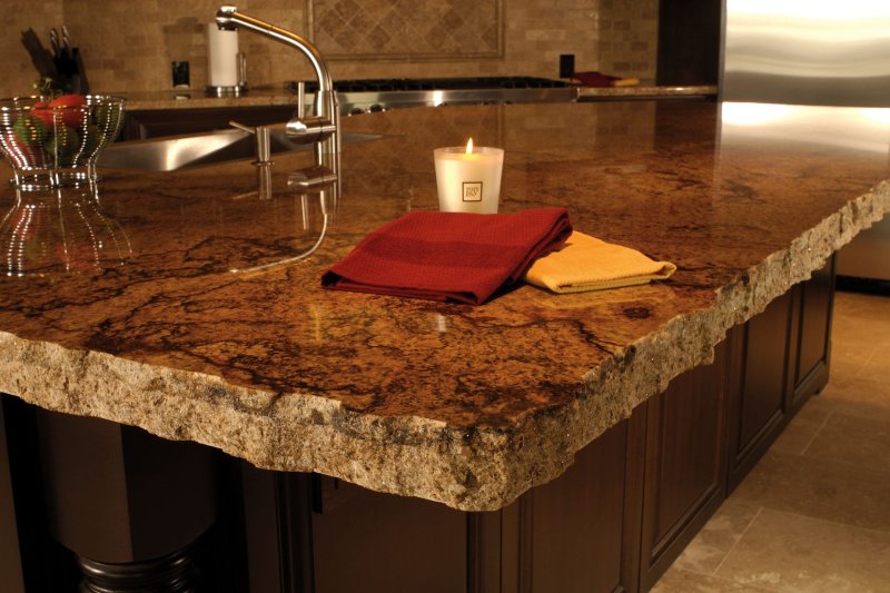 Natural stone countertop