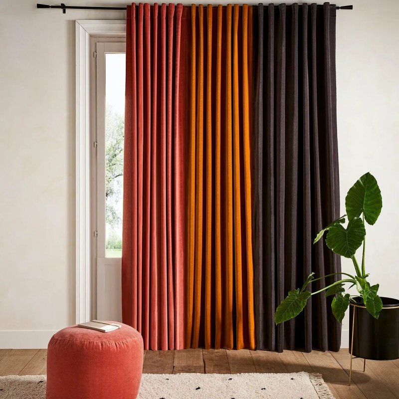 Ikea curtains Terracot Blackout