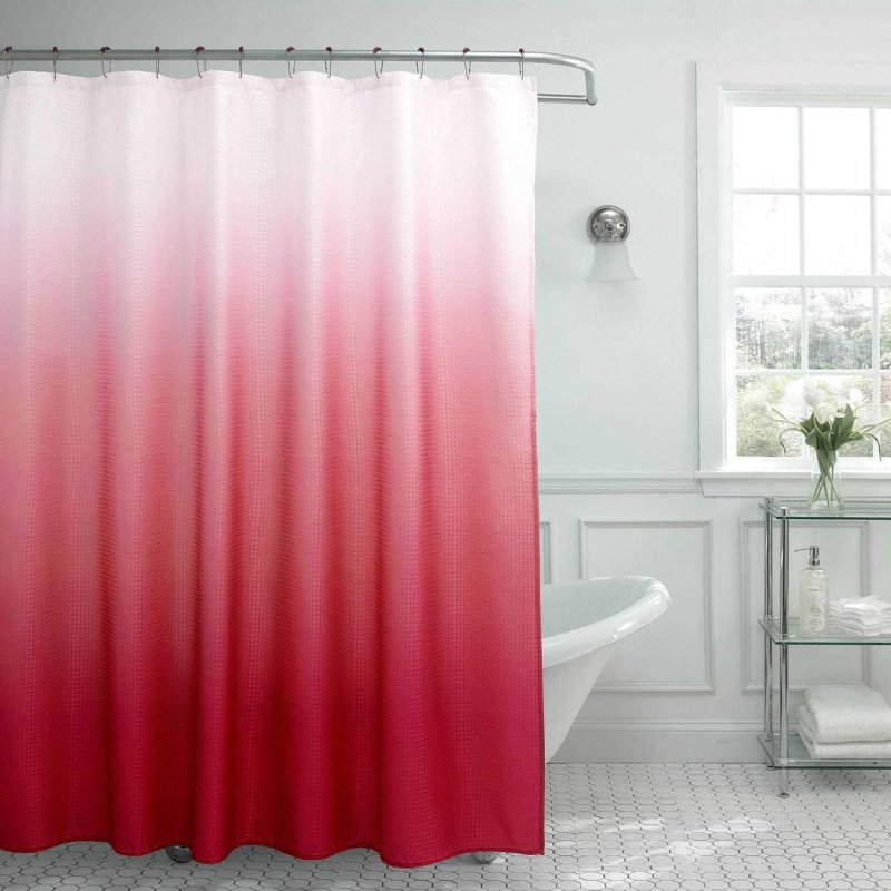 Bathroom curtain fabric