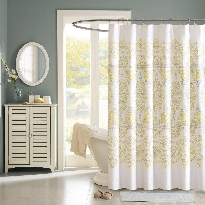 Curtain for the bathroom curtain