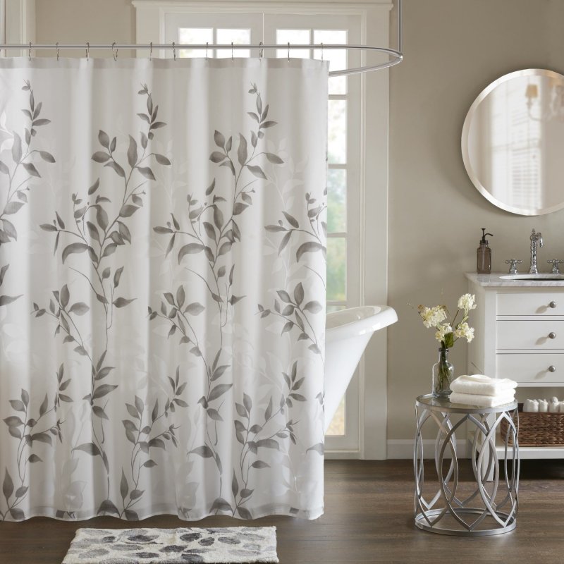 Bathroom curtain fabric