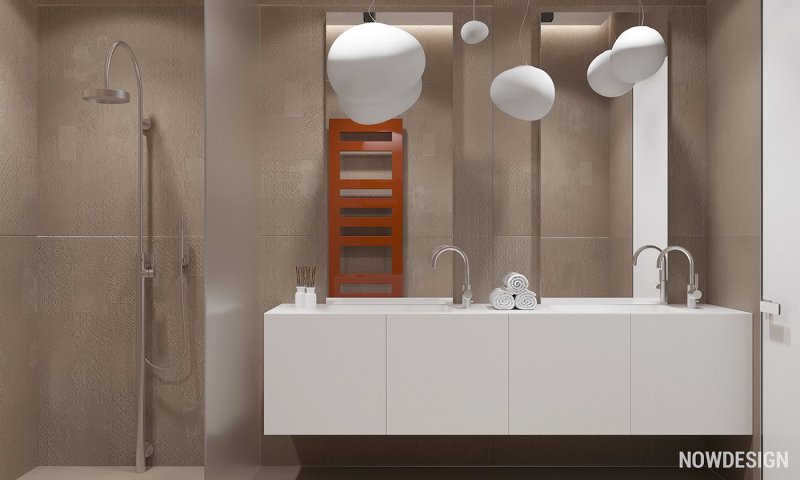 Modern bathroom design