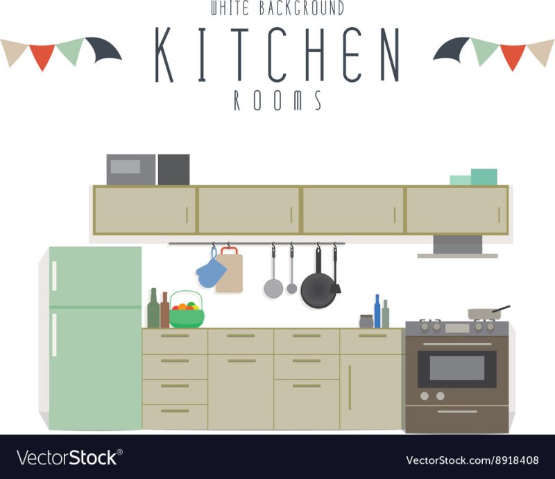 Kitchen vector