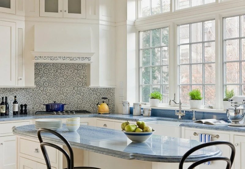 Kitchen tiles per apron