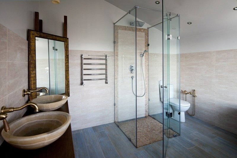 Bathroom with shower