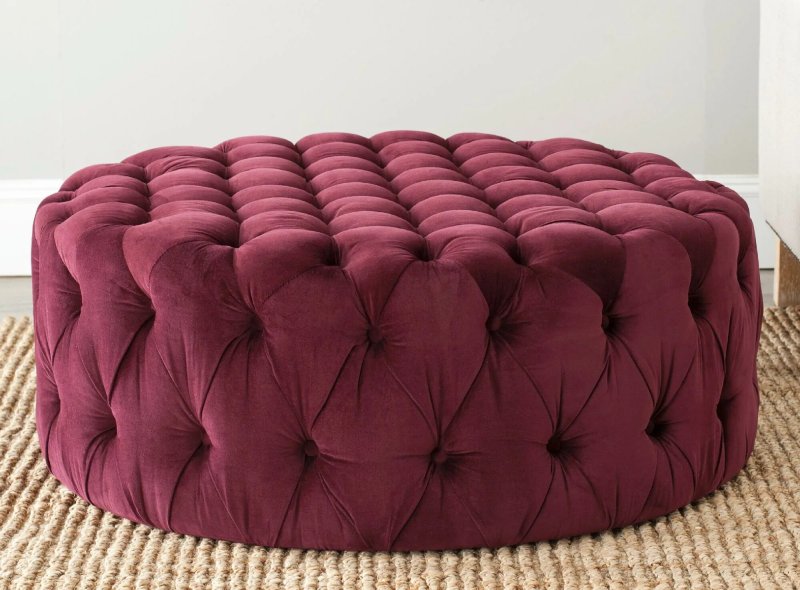 Round ottoman