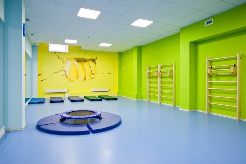 Sports hall in kindergarten