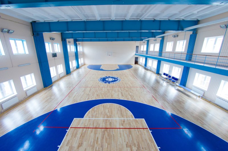 Sports halls at school