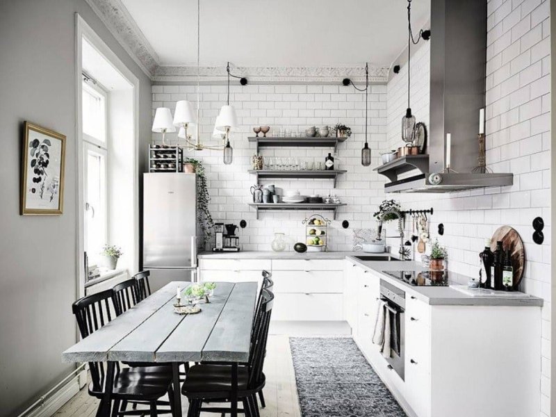 Scandinavian kitchen style