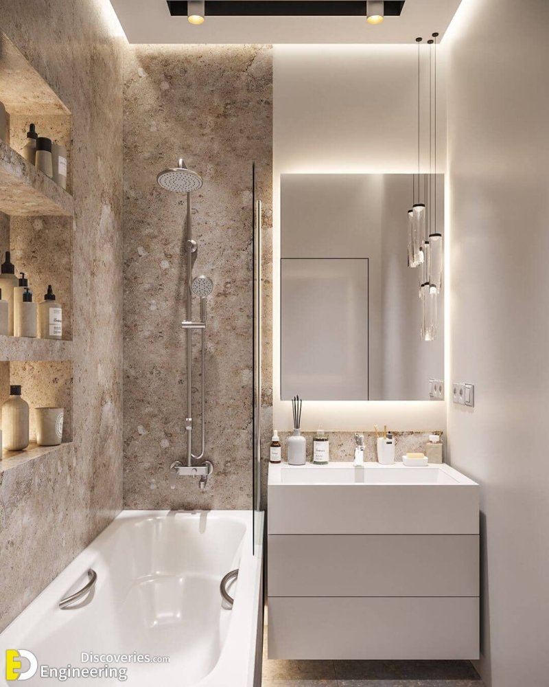 Bathroom in modern style