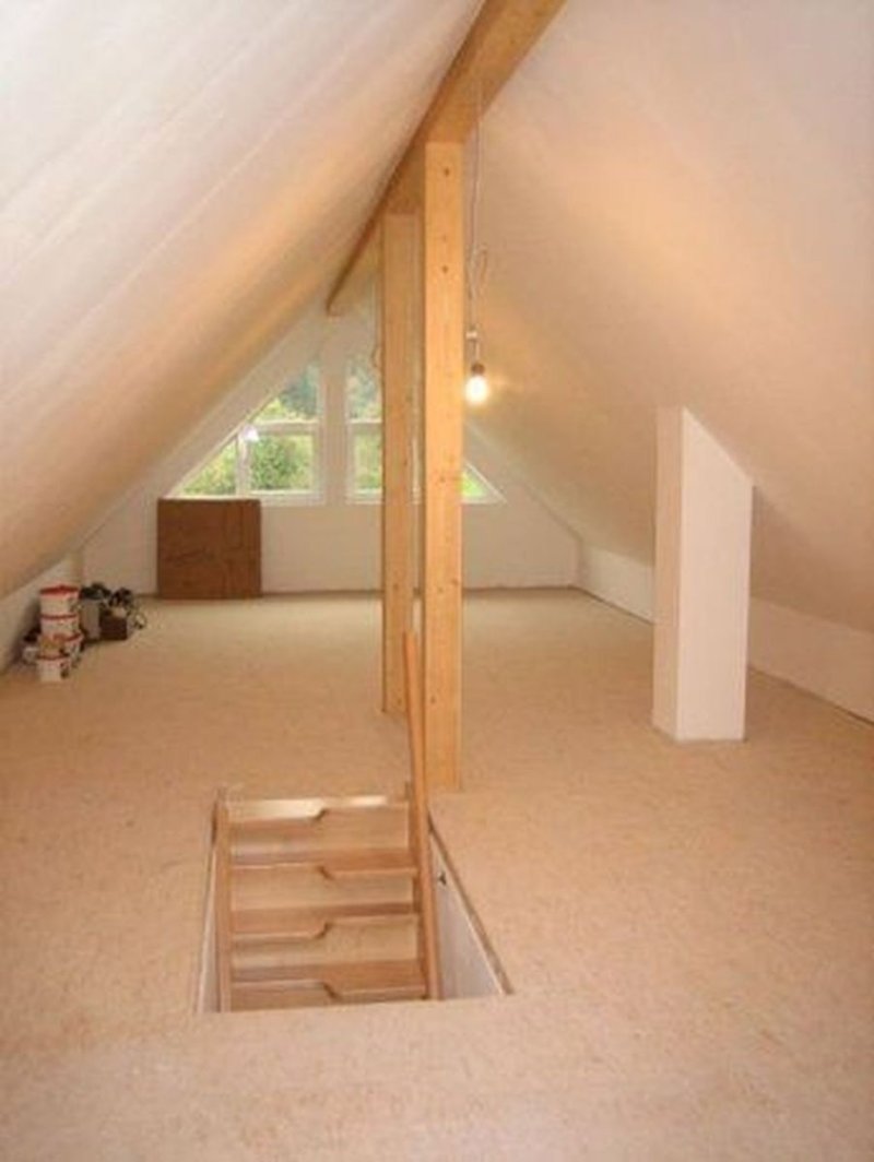 Ventilation of the burdock space of the attic