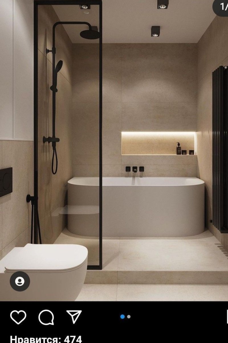 Modern bathroom design