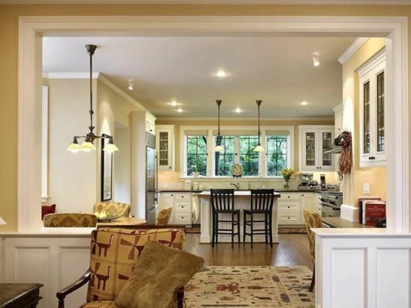 Kitchen interior in the house