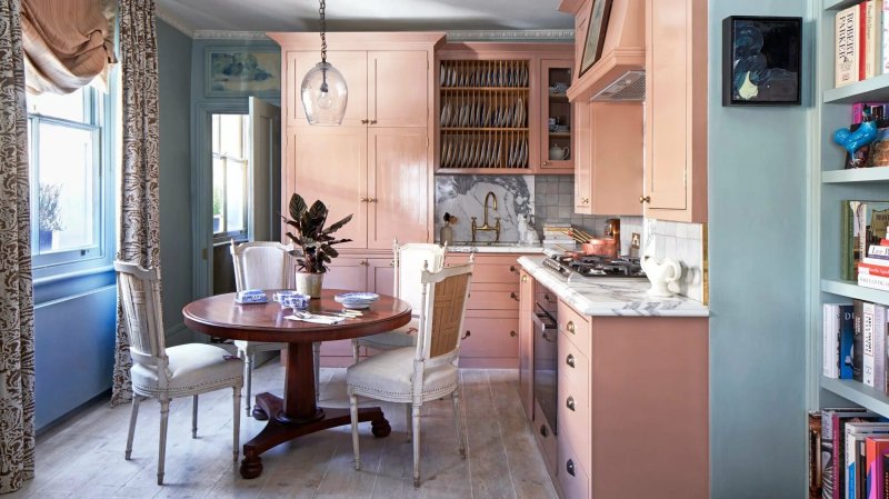 Provence style in the interior of the kitchen