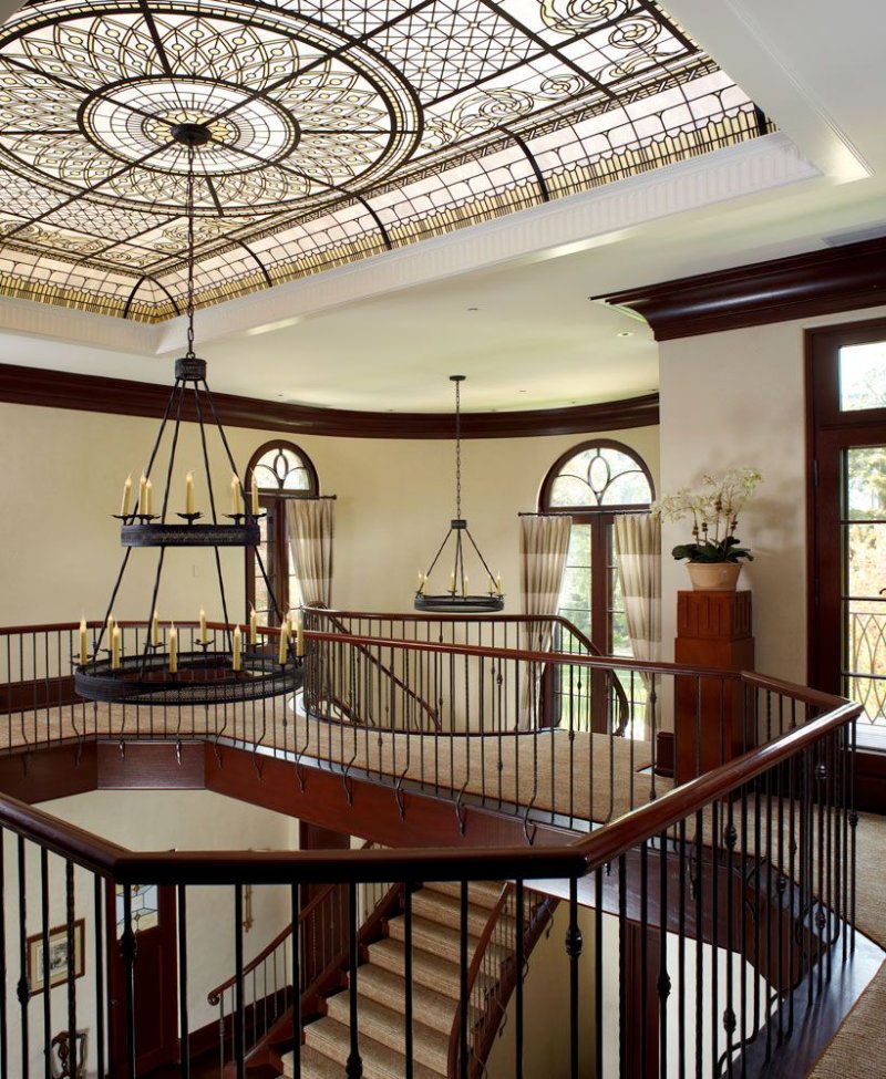 Staircase in the cottage