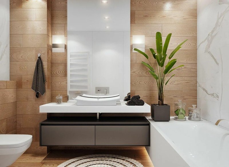 Modern bathrooms