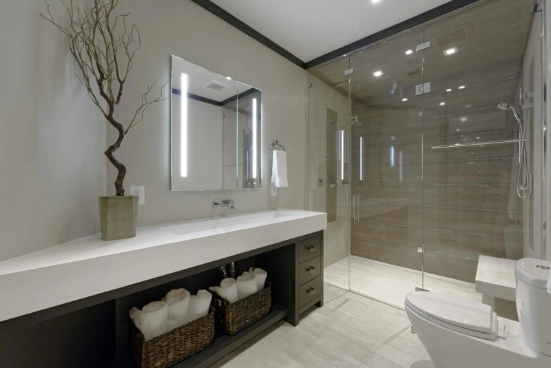 Bathroom in modern style