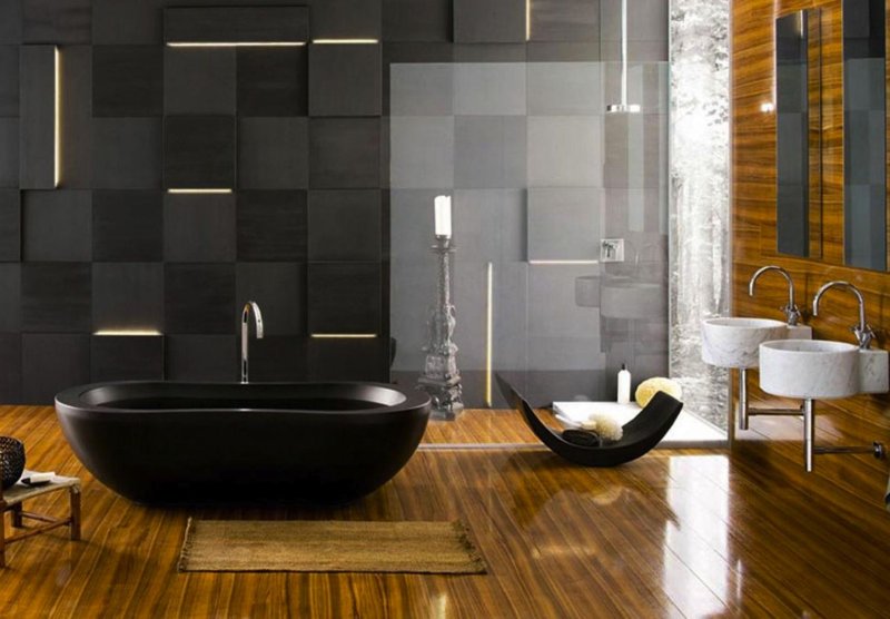 Bath in modern style