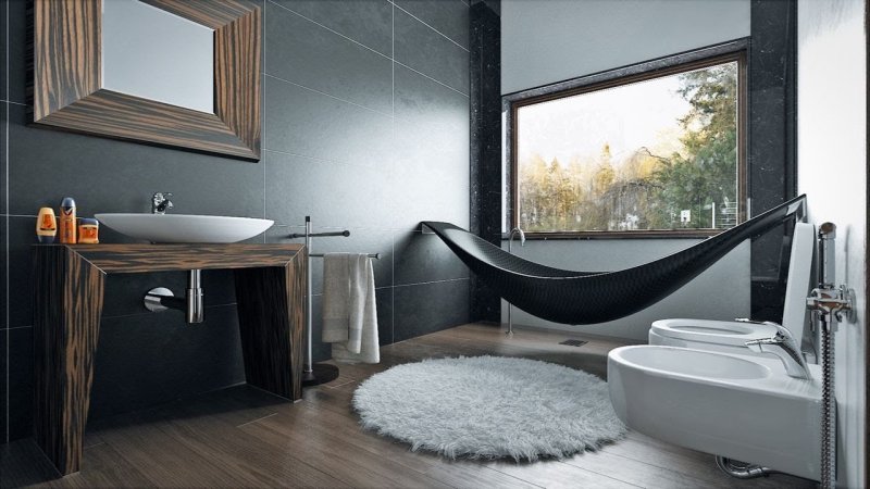 Bath in modern style