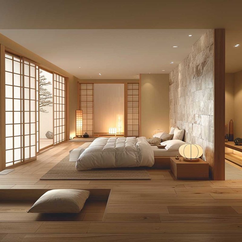 Japanese -style bedroom