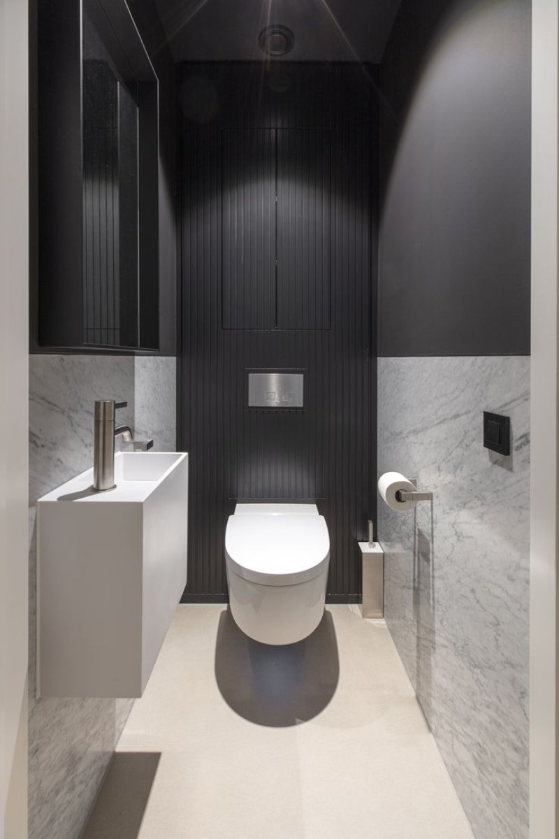 Interior toilet