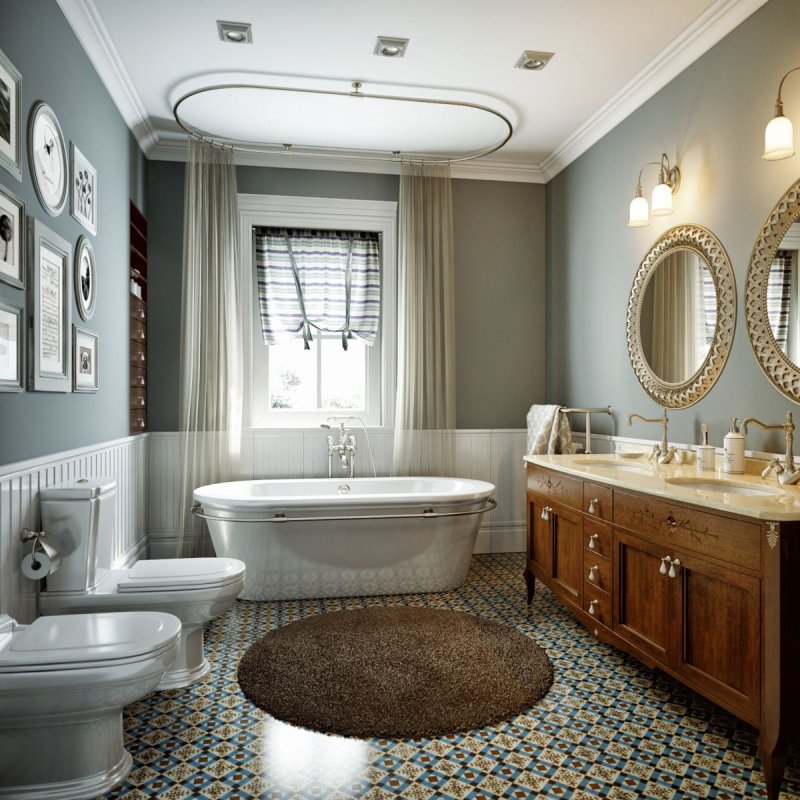 Classic -style bath design