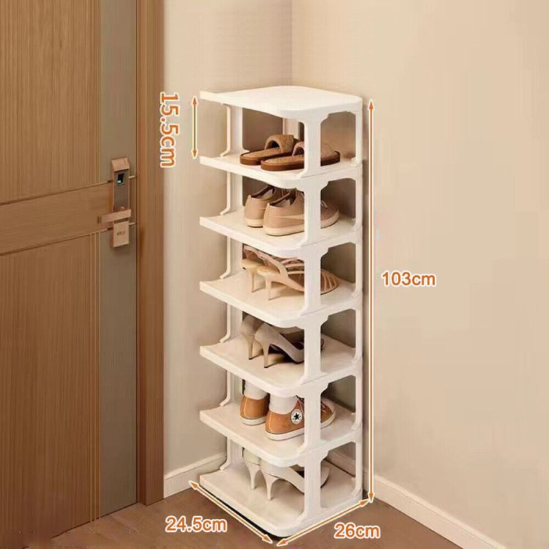 Plastic shelves for shoes