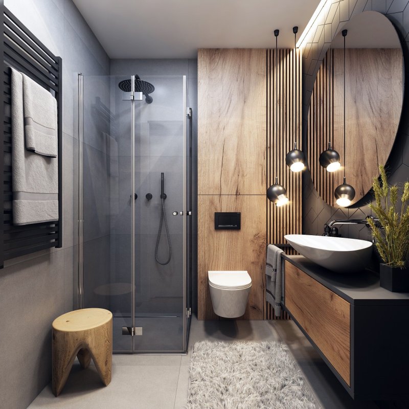 Bathroom in Loft 3m2