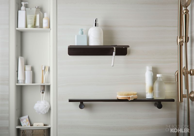 Bathroom shelf