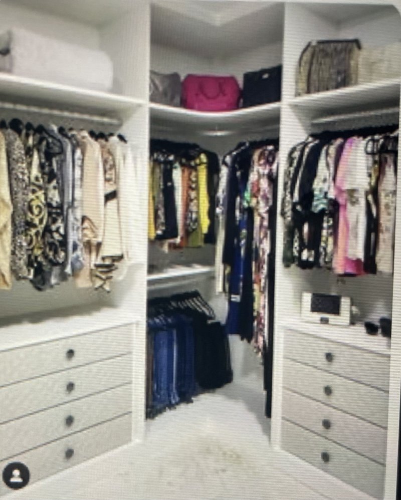 Wardrobe interior design