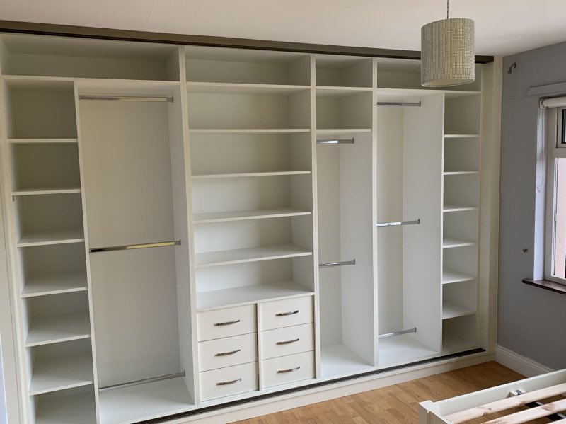 Built -in wardrobes compartment