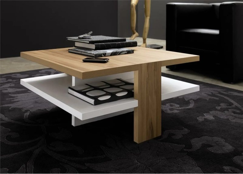 Coffee table in modern style