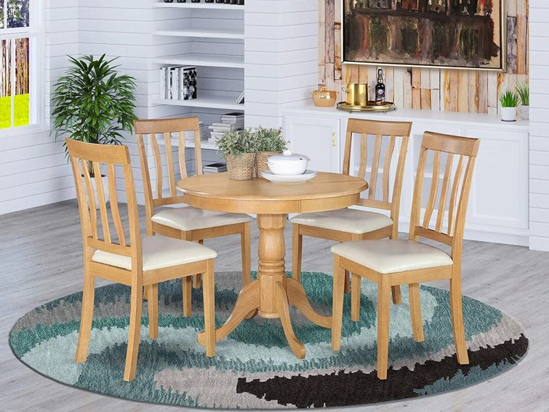 Dining table for kitchen with chairs