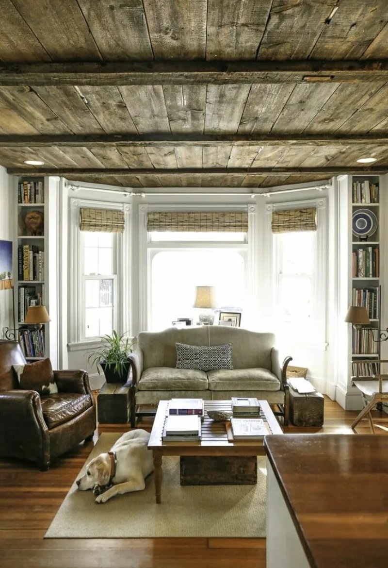 Stylish wooden ceilings