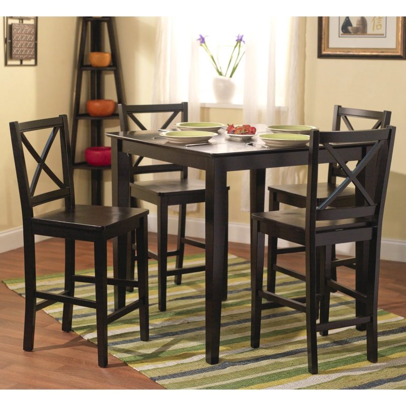 Table and chairs for the kitchen set