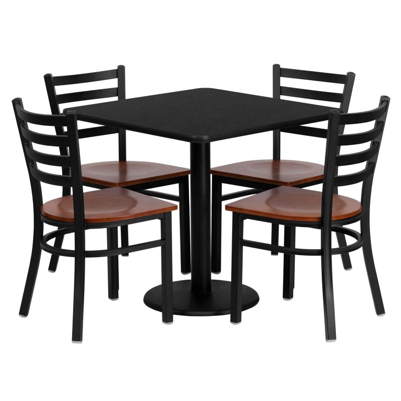 Cafe tables and chairs