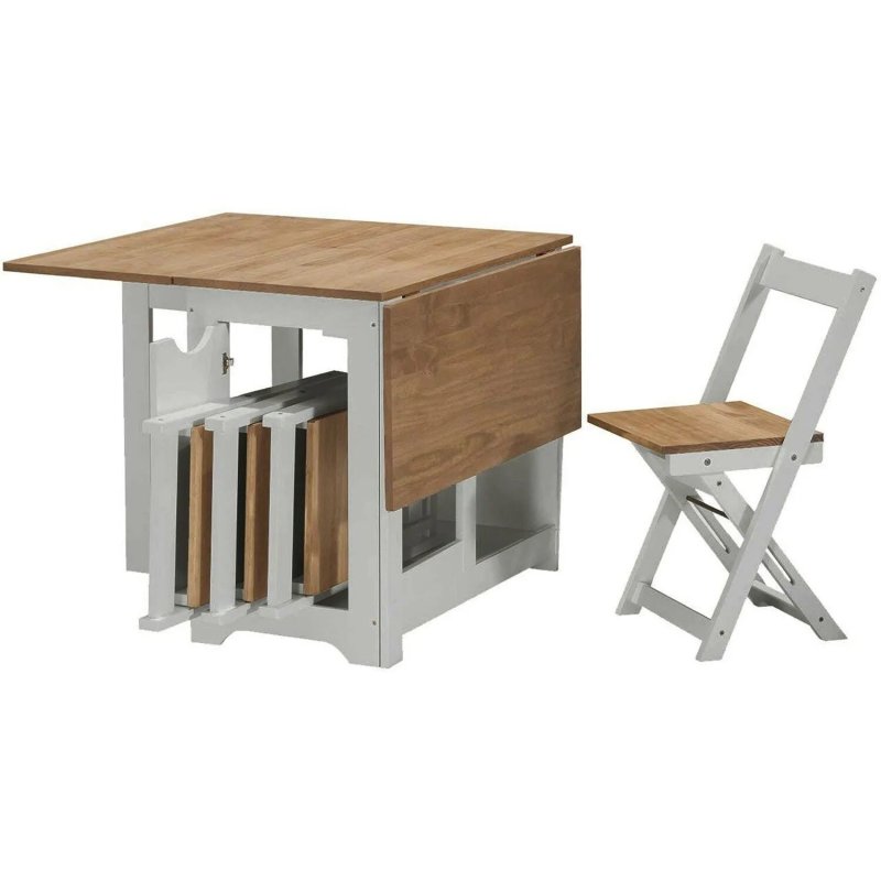 Folding dining table