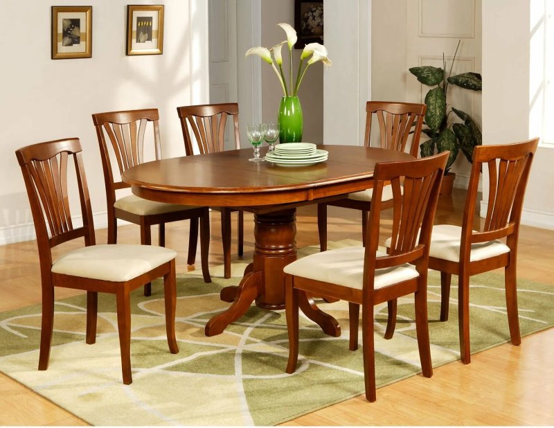 Table with chairs for the kitchen