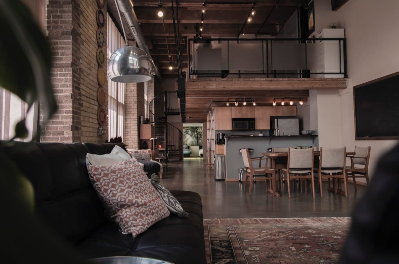 Loft style in the interior