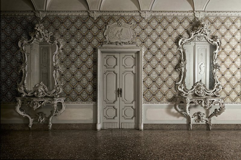 Baroque Silver mirror