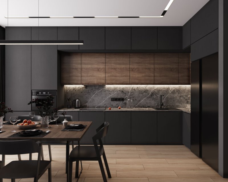 Minimalism style kitchens