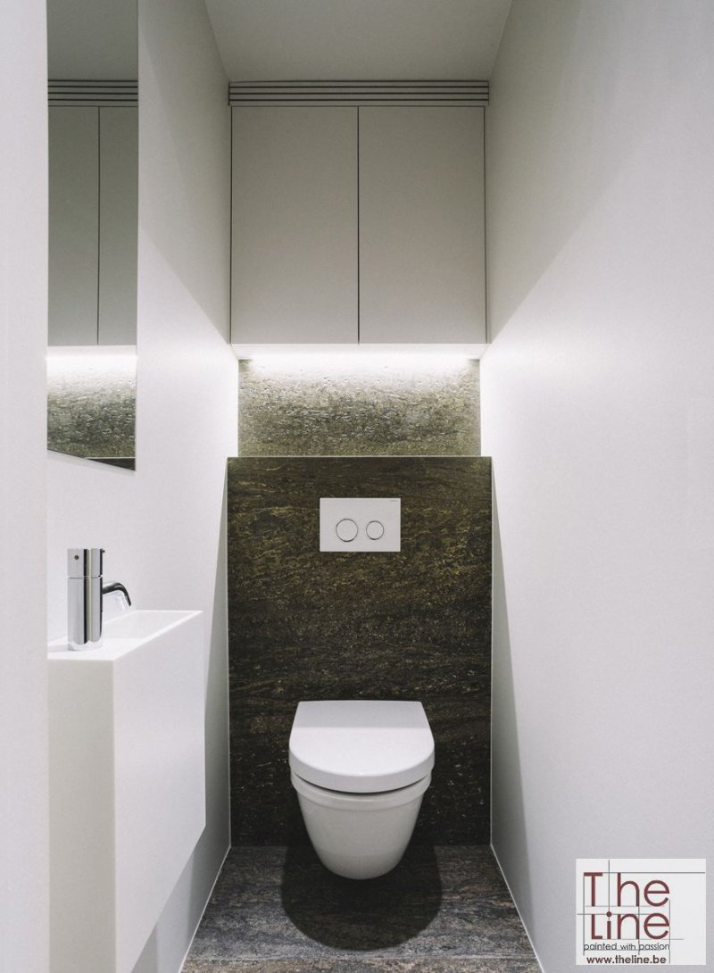 Toilet in modern style