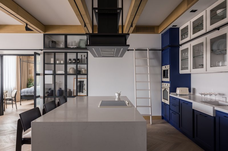 Kitchen design loft