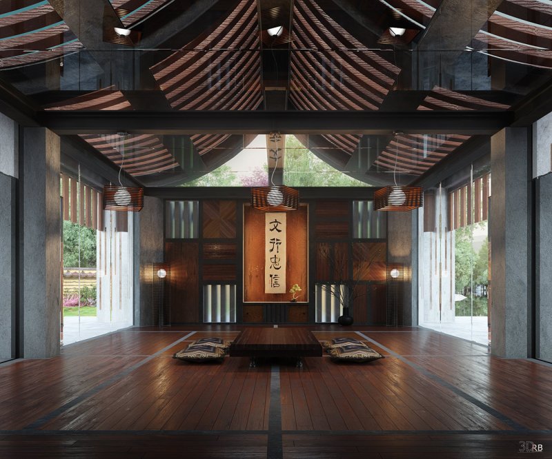 Japanese style in the interior