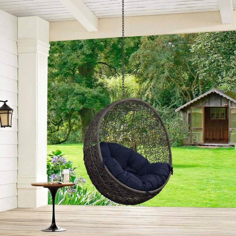 Garden swing cocoon