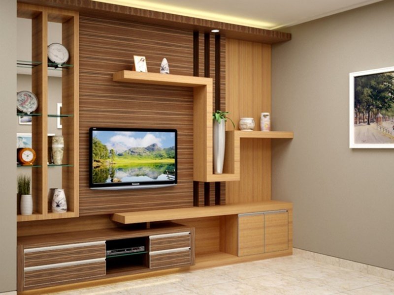 Mini wall for TV