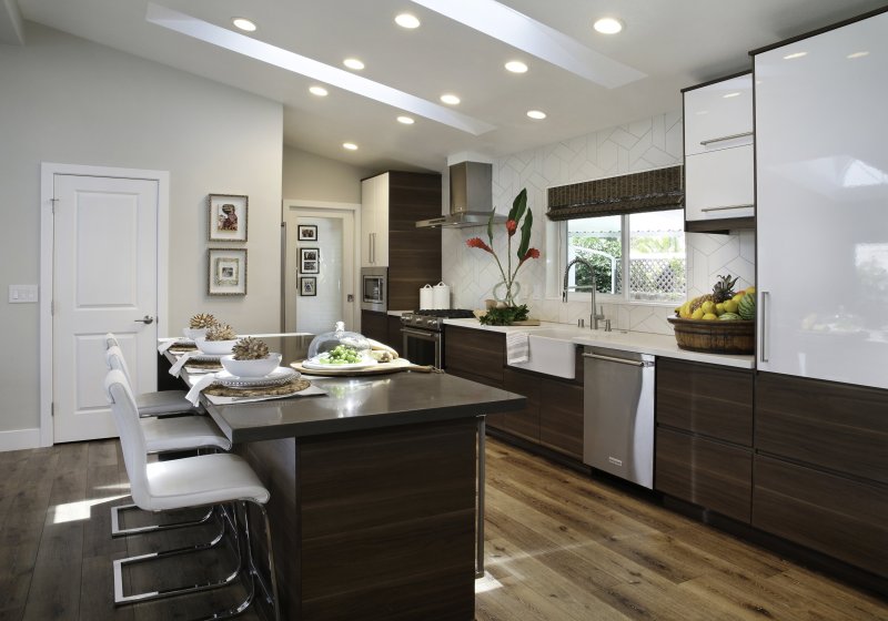 Kitchen design in a modern style